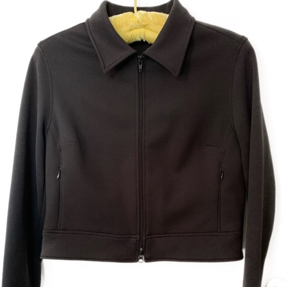 Express 90s Vintage Stretch Black Jacket